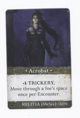Folklore the Affliction: Acrobat gencon promo card
